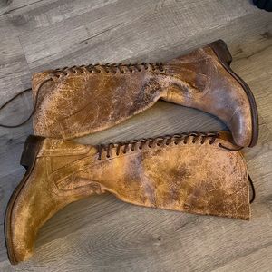 Bed Stu surrey lace up tall boots!